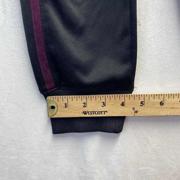 Avia Athletic Drawstring Waist Jogger Pants Boys Small (8) Black Side Pockets - Picture 7 of 16